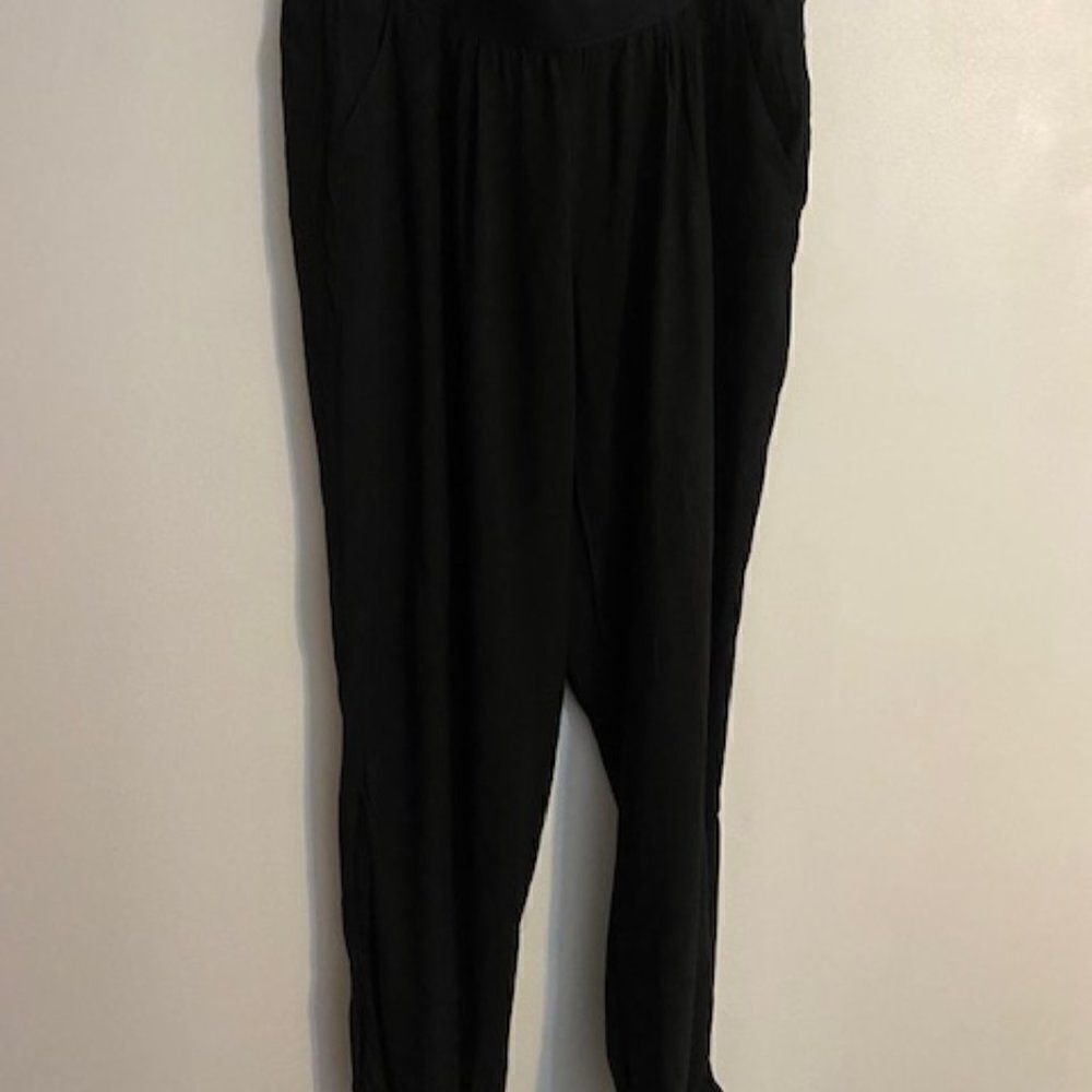 Apt 9 Black Tie jogger pants, size XL